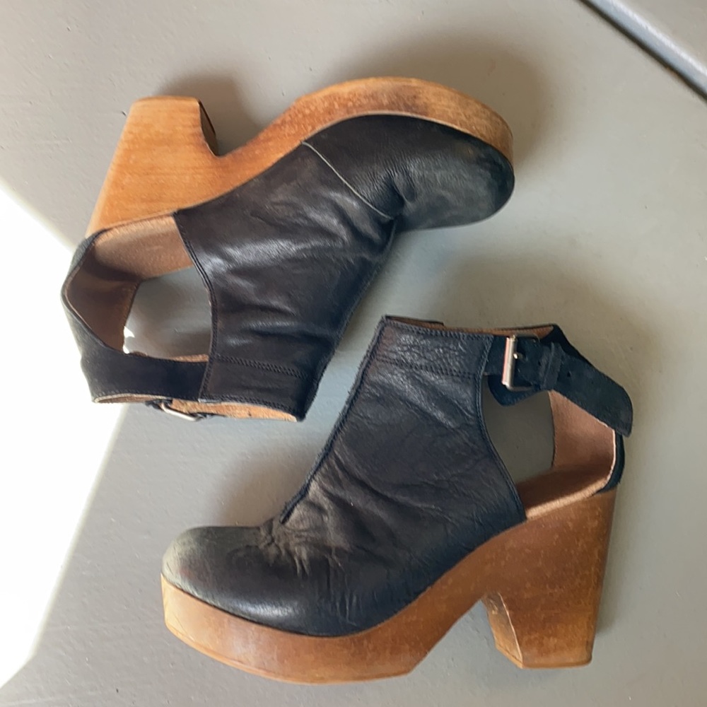 Free People Clog Booties